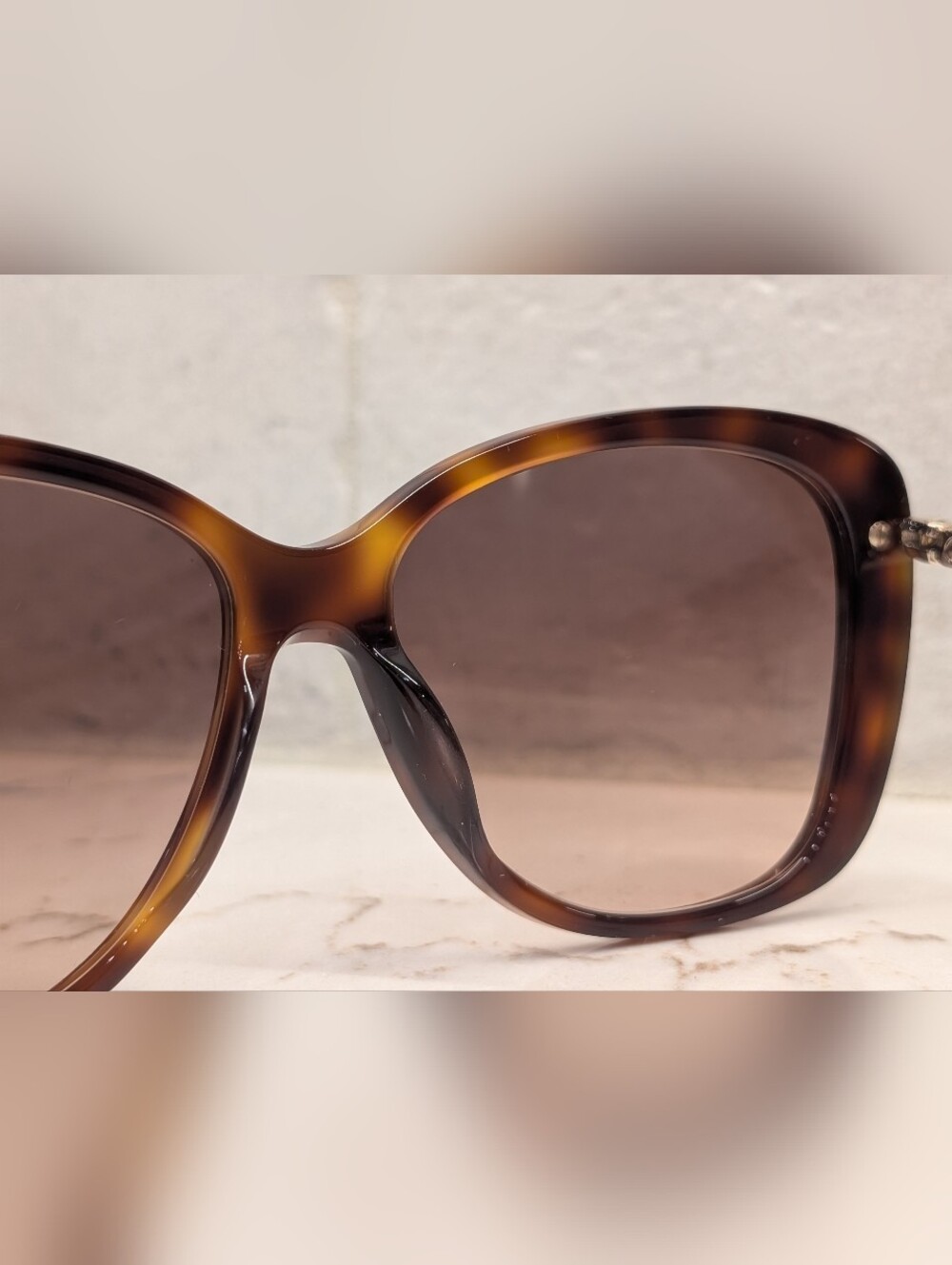 Longchamp Sunglasses - EUC - Tortoiseshell Brown - Picture 7 of 15